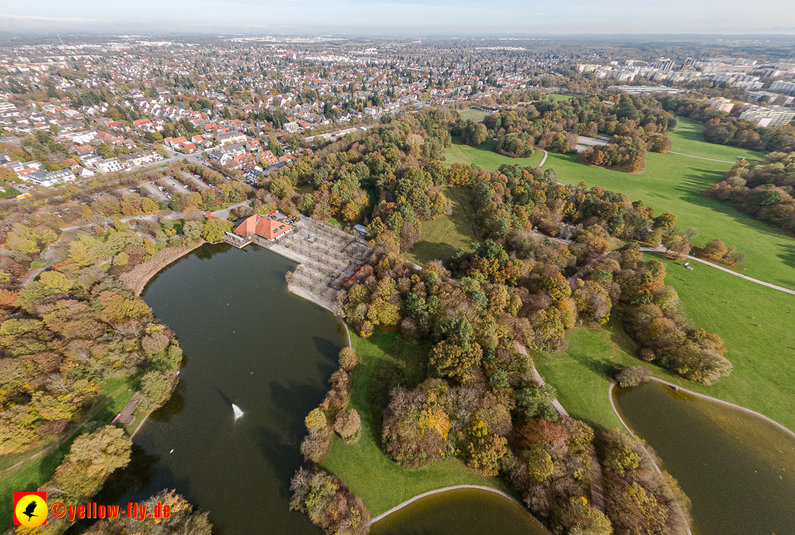 03.11.2022 -  Ostparksee mit Umgebung in Neuperlach